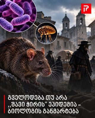 გველოდება თუ არა ,,შავი ჭირის'' ეპიდემია - ბიოლოგის განმარტება